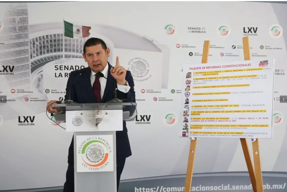 Armenta: Reformas Buscan Contrarrestar Neoliberalismo y Restablecer Valores Fundamentales