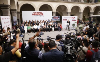 Nuevo gabinete de Alejandro Armenta: anuncia secretarios y más de 20 funcionarios