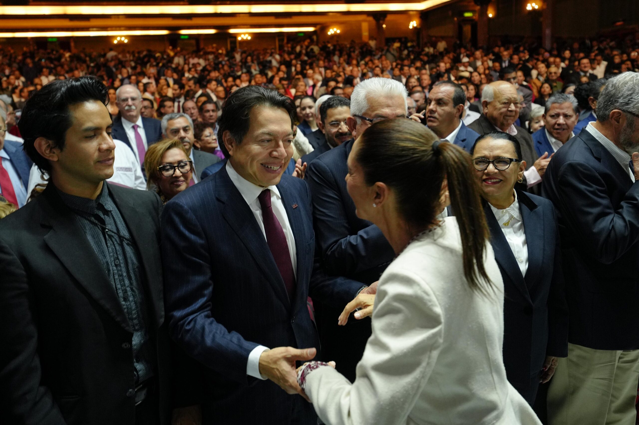 HOY ES UN DÍA HISTÓRICO. POR PRIMERA VEZ NUESTRO PAÍS TENDRÁ UNA MUJER PRESIDENTA ELECTA: MARIO DELGADO